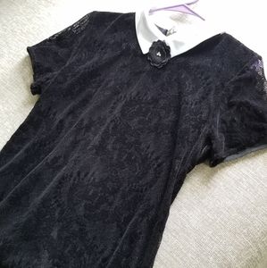 Karl Lagarfield Collard Blouse